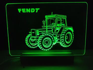 Fendt Favorit 612 LSA Turbomatik LED Schild